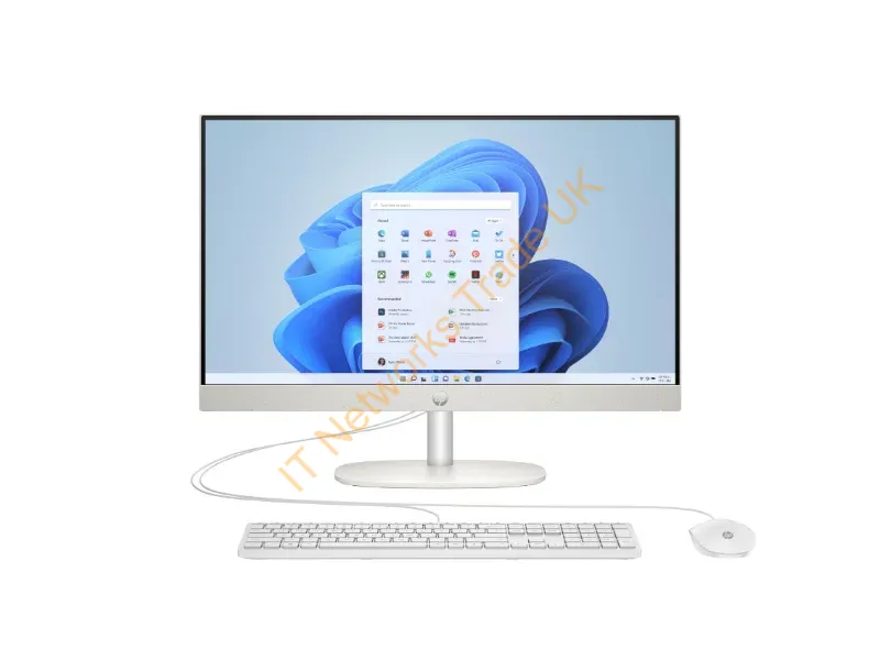 BM5L7EA#ABU - HP 24 -cr0063na PC Intel� Core� i3 i3-N300 60.5 cm (23.8") 1920 x 1080 pixels All-in-One PC 8 GB DDR4-SDRAM 256 GB SSD Windows 11 Home Wi-Fi 6 (802.11ax) White