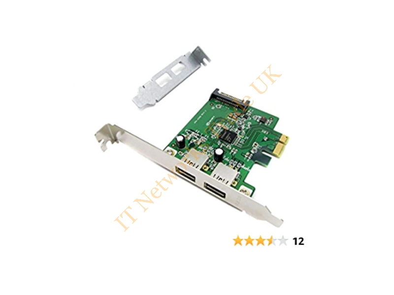 BM867AA HP Dual Port USB 3.0 SuperSpeed PCI Express x1 Interface Card Network Adapter