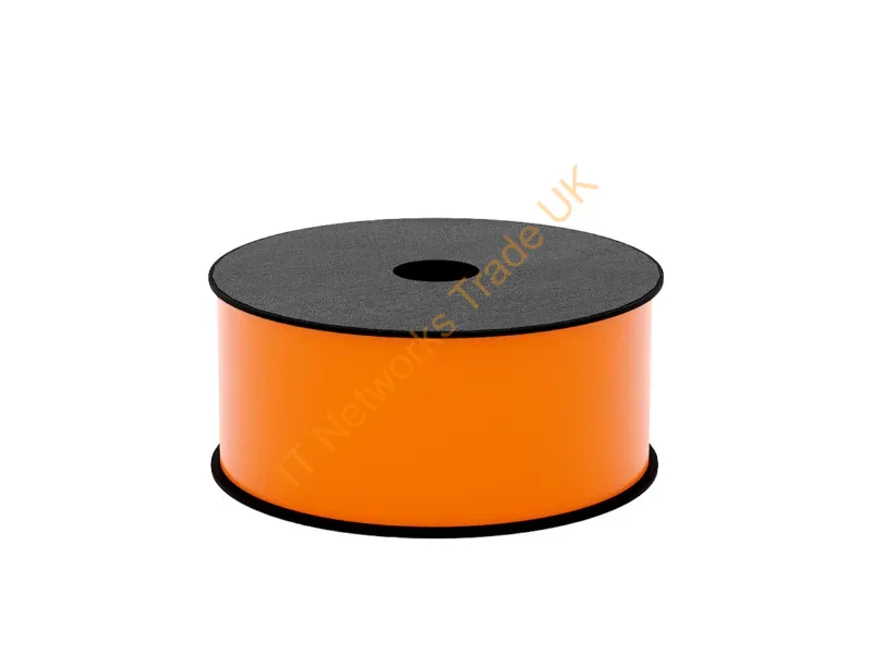 BMSLT206 - Brother Bmslt206 Printer Label Orange Self-Adhesive Printer Label