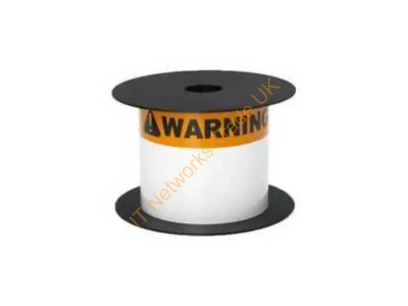 BMSLT35WARN - Brother Bmslt35Warn Printer Label Black, Orange, White Self-Adhesive Printer Label