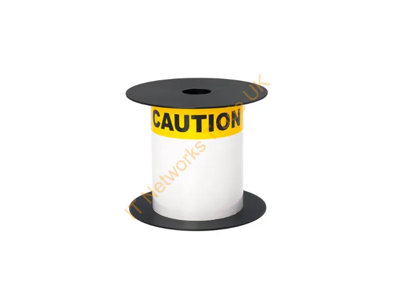 BMSLT46CAUT - Brother Bmslt46Caut Printer Label Black, White, Yellow Self-Adhesive Printer Label