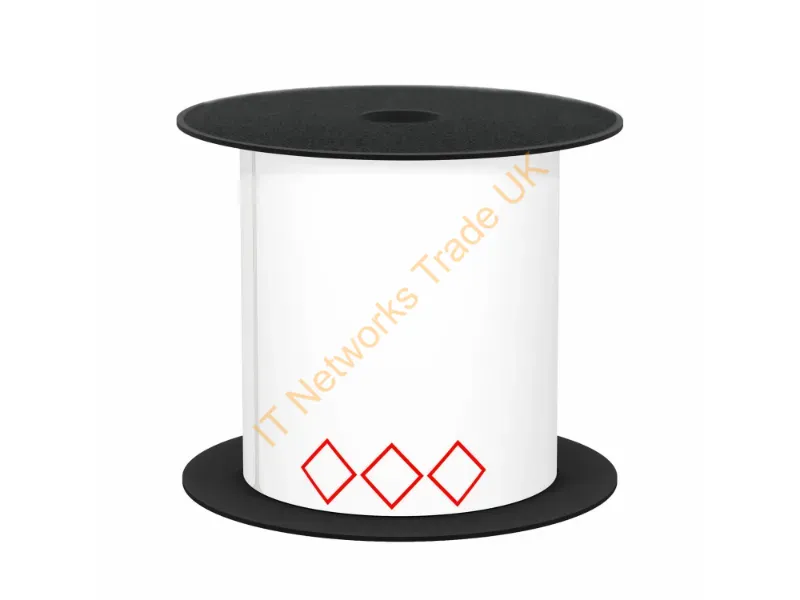 BMSLT46GHS3V2 - Brother Bmslt46Ghs3V2 Printer Label Red, White Self-Adhesive Printer Label
