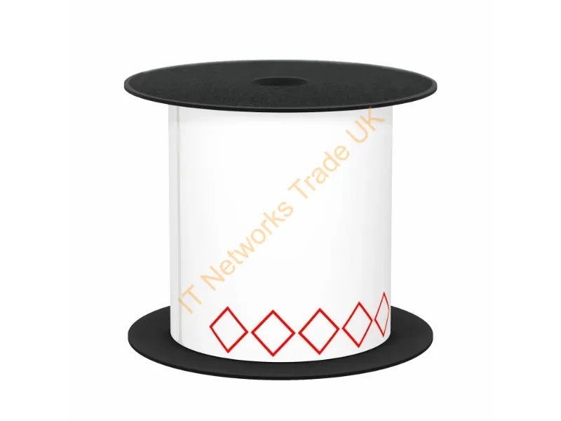 BMSLT46GHS5V2 - Brother Bmslt46Ghs5V2 Printer Label Red, White Self-Adhesive Printer Label