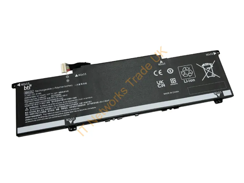 BN03XL-BTI - Bti Bn03Xl- Industrial Rechargeable Battery Lithium-Ion (Li-Ion) 4420 Mah 11.55 V