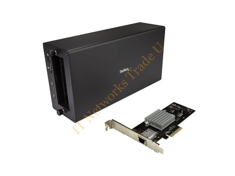 StarTech.com Thunderbolt 3 to 10GbE NIC Chassis + Card Accessory