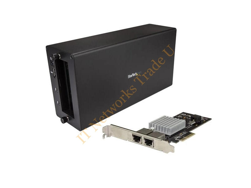 StarTech.com Thunderbolt 3 to 2-port 10GbE NIC Chassis Accessory