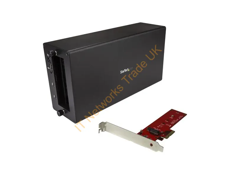 StarTech.com Thunderbolt 3 to PCIe M.2 adapter Chassis + Card Accessory