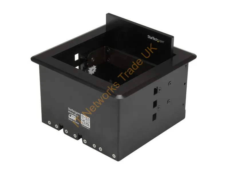 BOX4CABLE - Startech.Com Box4Cable Cable Organizer Desk Cable Box Black 1 Pc(S)