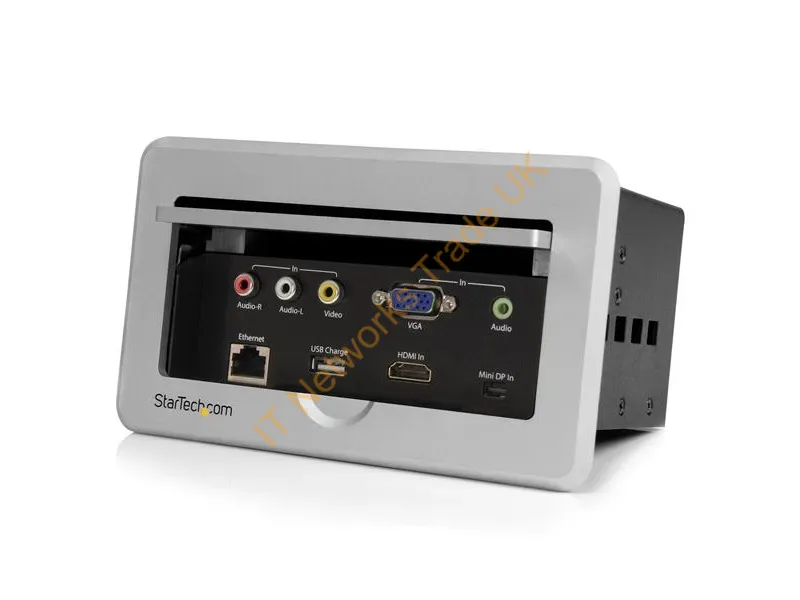 BOX4HDECP - Startech.Com Box4Hdecp Av Conferencing Bridge 1920 X 1080 Pixels Ethernet Lan Black, Gray