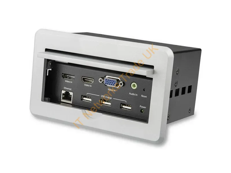 BOX4HDECP2 - Startech.Com Box4Hdecp2 Av Conferencing Bridge 3840 X 2160 Pixels Ethernet Lan Silver