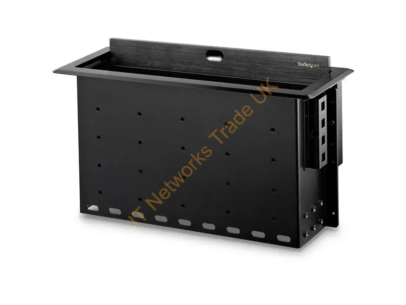 BOX4MODULE - Startech.Com Box4Module Cable Organizer Desk Cable Box Black 1 Pc(S)