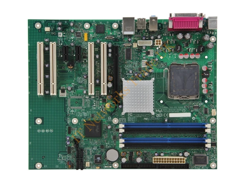 BOXD915PGNLX Intel LGA-775 Socket 775 800MHz FSB DDR ATX- Motherboard