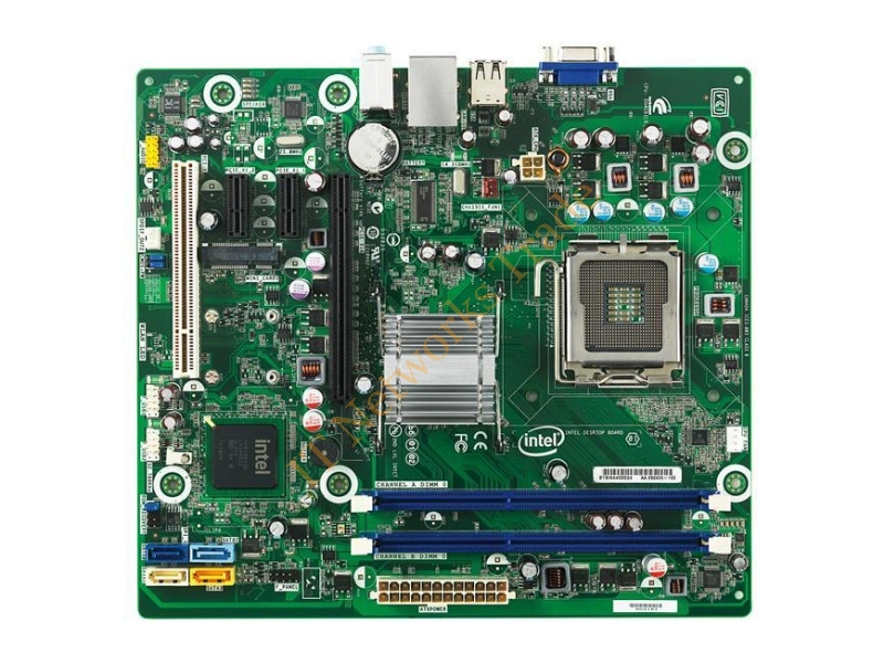 BOXD945GPMLKR Intel 945G Express Chipset Socket LGA-775 1066MHz FSB Micro BTX Desktop Motherboard