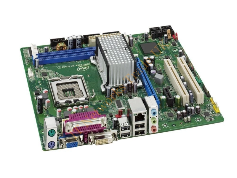 BOXDG41TY Intel 1333MHz FSB DDR2 800MHz AUD LAN SATA UATX- Motherboard