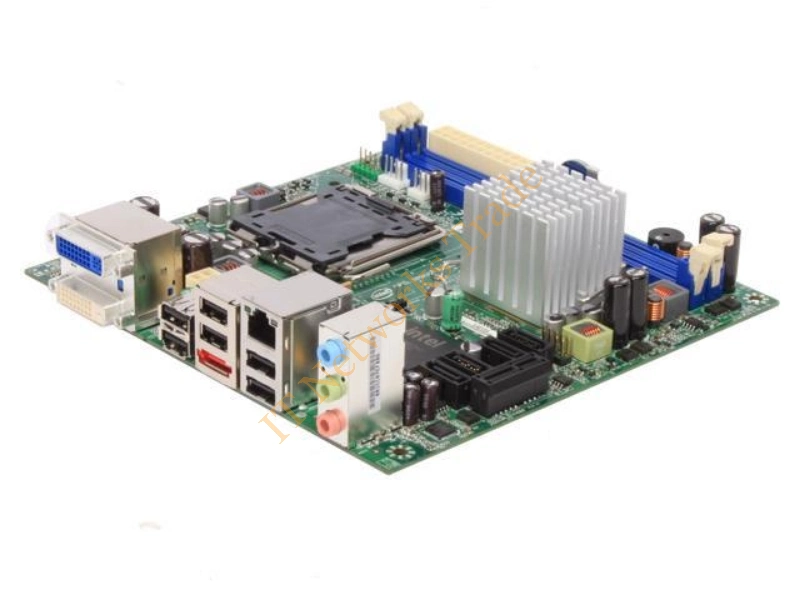 BOXDQ45EK Intel Q45 1333MHz FSB DDR2 BE LAN Mini-ITX Desktop Motherboard
