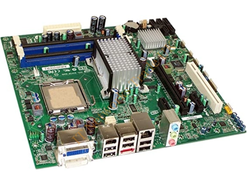 BOXDQ965GFEKR Intel LGA-775 DC MAX 8GB DDR2 Micro ATX PCIE 16 PCI Express 2PCI Gigabit Ethernet 1066MHz- Motherboard