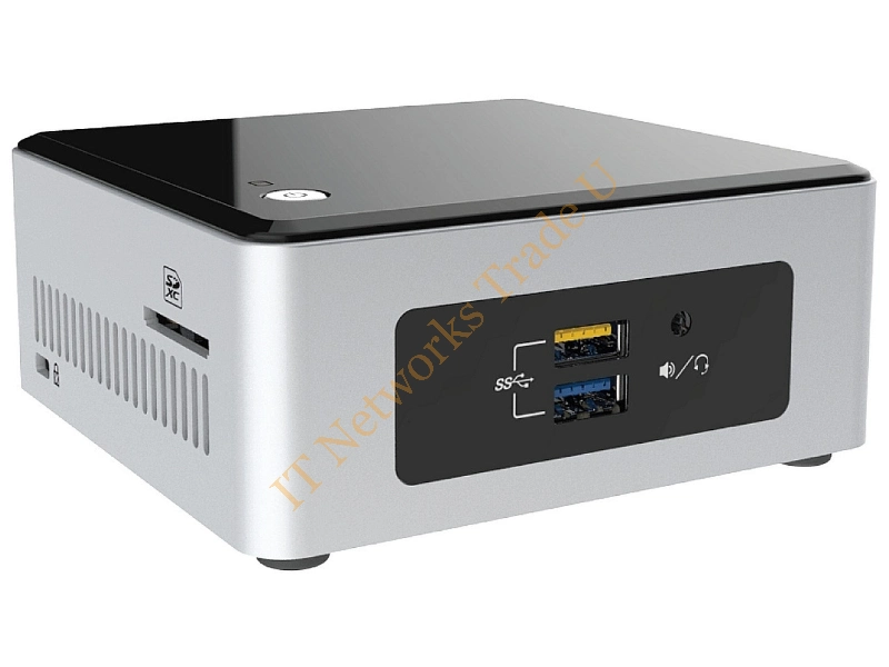 Intel NUC NUC5CPYH BGA 1170 1.6GHz N3050 UCFF Black, Silver Desktop Barebone
