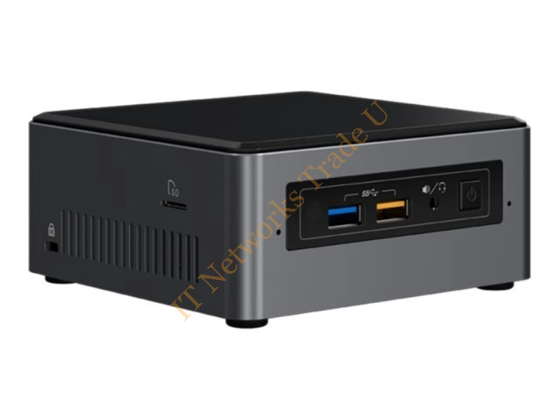 Intel NUC NUC7I3BNHX1 BGA 1356 2.40GHz i3-7100U Black,Grey Desktop Barebone