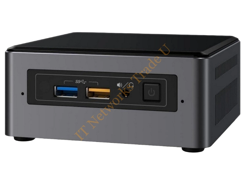Intel NUC7I5BNH 2.2GHz i5-7260U Black Desktop Barebone