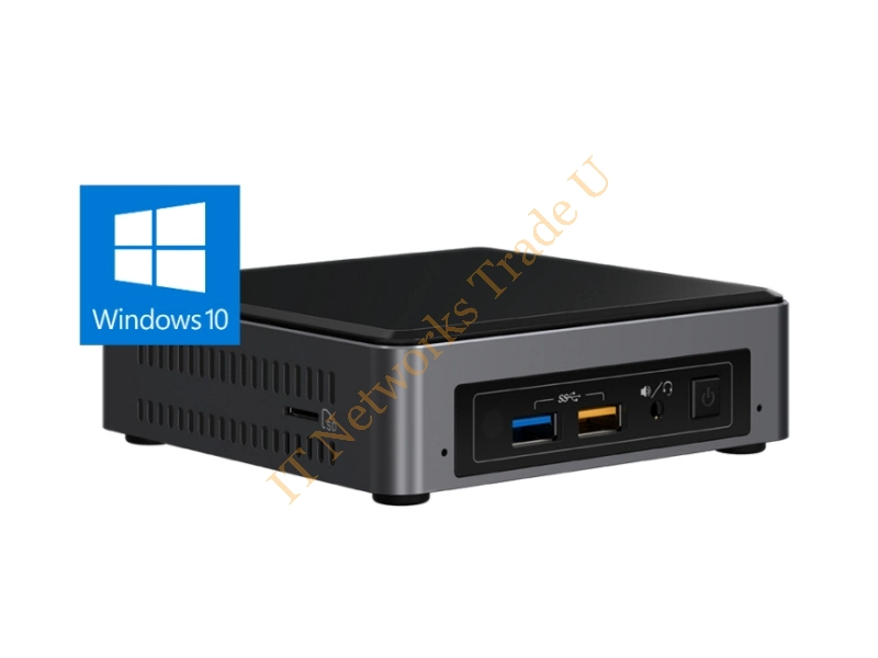Intel NUC NUC7i7BNKQ 3.5GHz i7-7567U UCFF Black, Grey Desktop Barebone