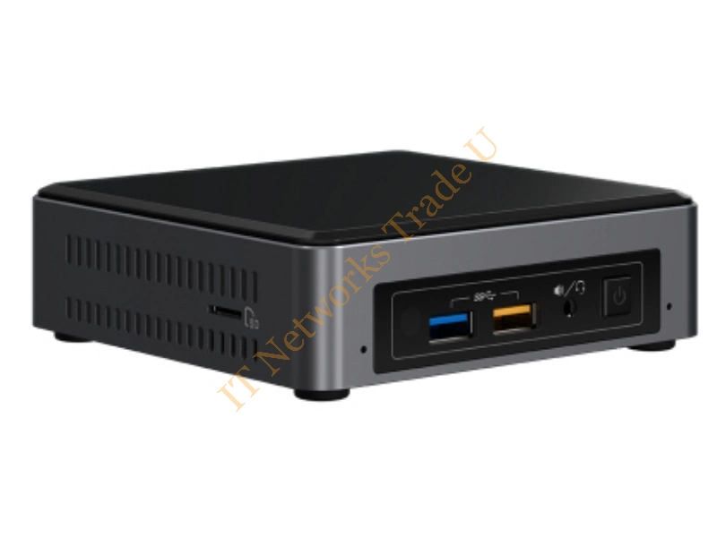 Intel NUC7i5BNKP 2.2GHz i5-7260U UCFF Black, Grey Desktop Barebone