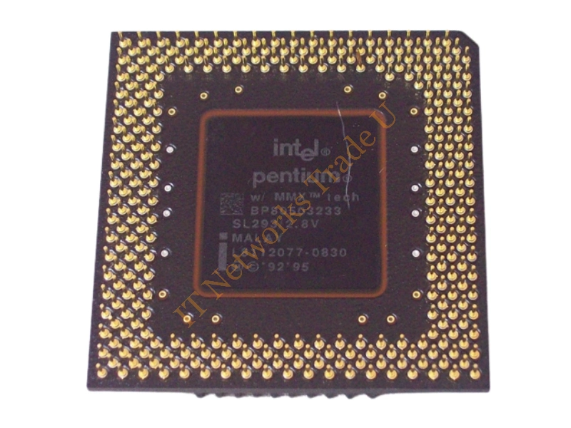 BP80503233 Intel Pentium MMX 233MHz 66MHz FSB Socket PPGA Retail Processor