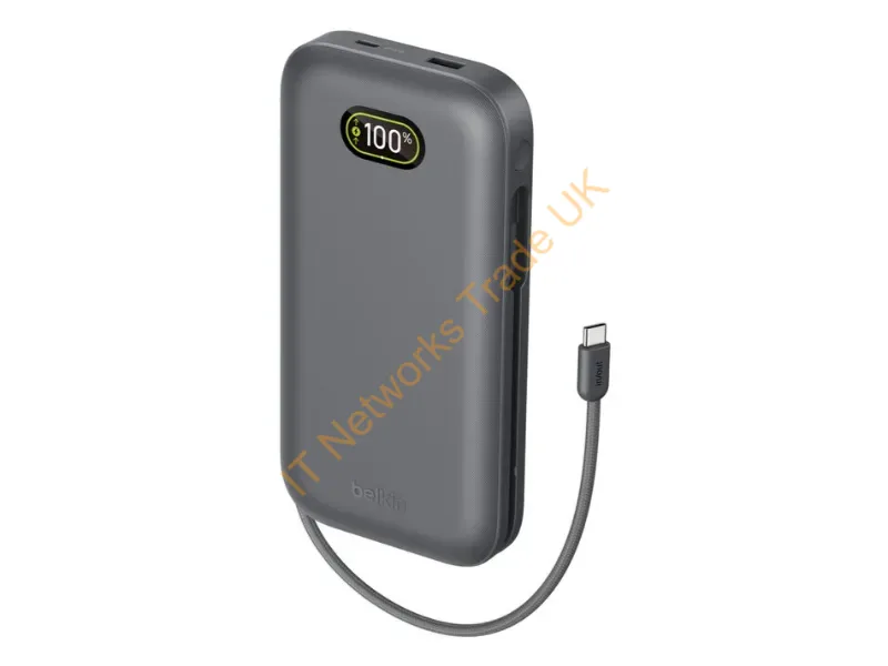 BPB040HQCH - Belkin UltraCharge Pro 27000 mAh Grey
