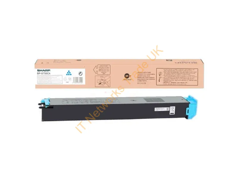 BPGT30CA - Sharp BP-GT30CA Toner cyan, 15K pages ISO/IEC 19752 for Sharp BP-30 C