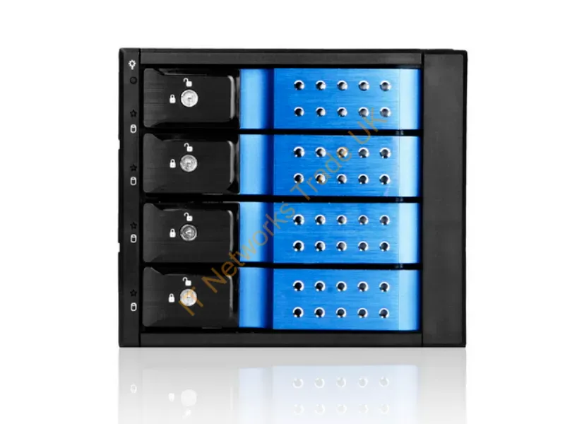 BPN-DE340SS-BLUE - Istarusa Bpn-De340Ss-Blue Drive Bay Panel Black, Blue