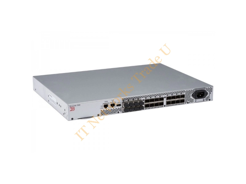 BR-360-0008-A Brocade 300 24 Active Ports Fibre Channel Network Switch