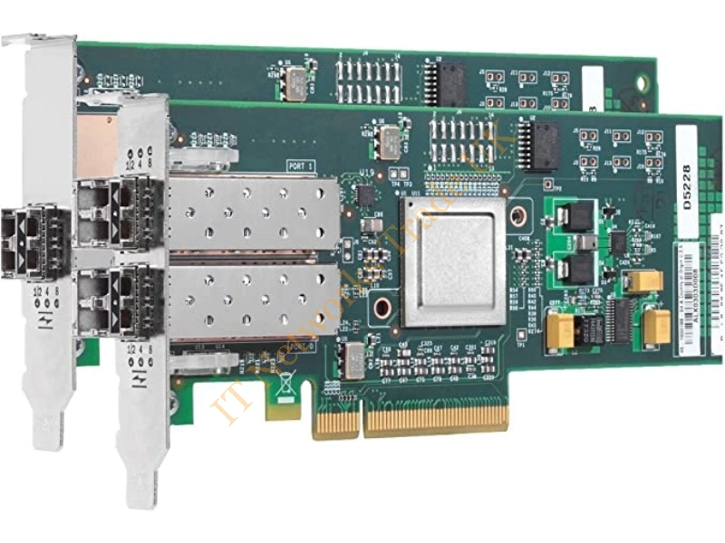 BR-825-0010 Qlogic 8GB/s 825 Dual Port PCI-Express 2.0 X8 Fibre Channel Host Bus Adapter