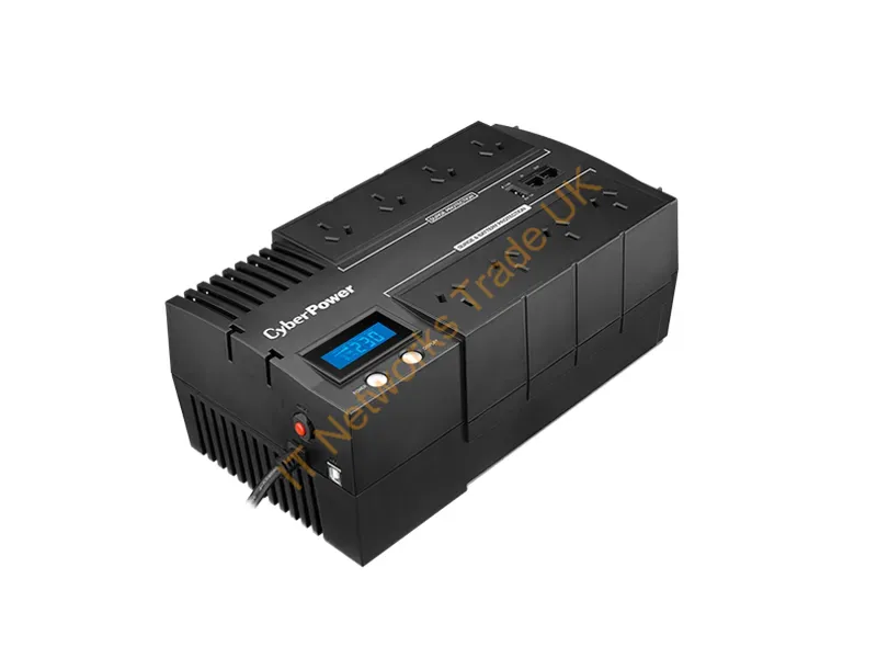 BR1200ELCD-UK - CyberPower BR1200ELCD uninterruptible power supply (UPS) Line-Interactive 1.2 kVA 720 W 8 AC outlet(s)