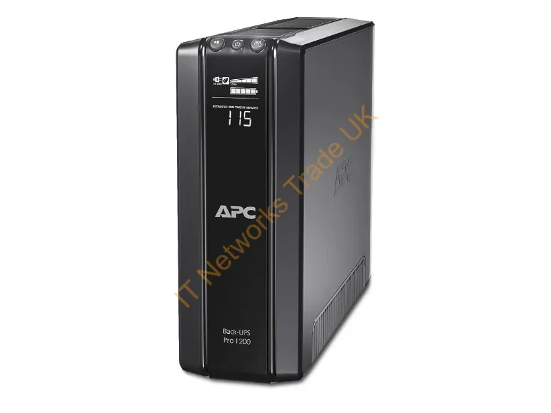 BR1200G-GR - APC Back-UPS Pro Line-Interactive 1200VA Black uninterruptible power supply (UPS)