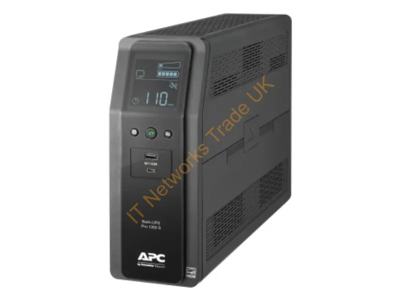 BR1350MS - Apc Br1350Ms Uninterruptible Power Supply (Ups) Line-Interactive 1.35 Kva 810 W 10 Ac Outlet(S)