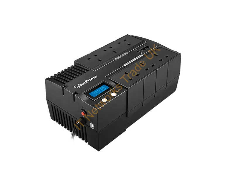 BR700ELCD-UK - CyberPower BR700ELCD uninterruptible power supply (UPS) Line-Interactive 0.7 kVA 420 W 6 AC outlet(s)