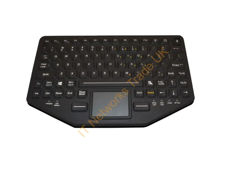 BT-870-TP-SLIM - Ikey Bt-870-Tp-Slim Keyboard Usb + Bluetooth Qwerty Black