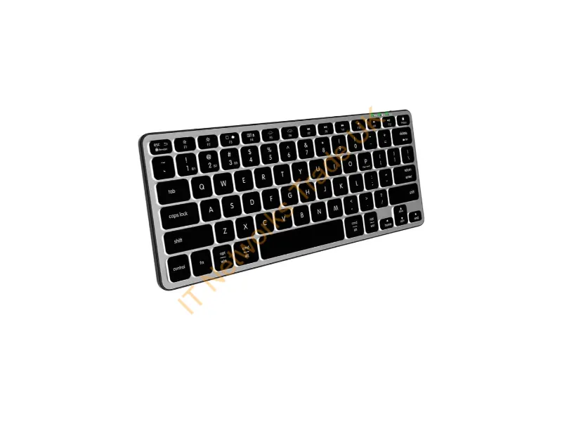 BTBLMINIZKEY - Macally Btblminizkey Keyboard Universal Bluetooth Qwerty English Gray