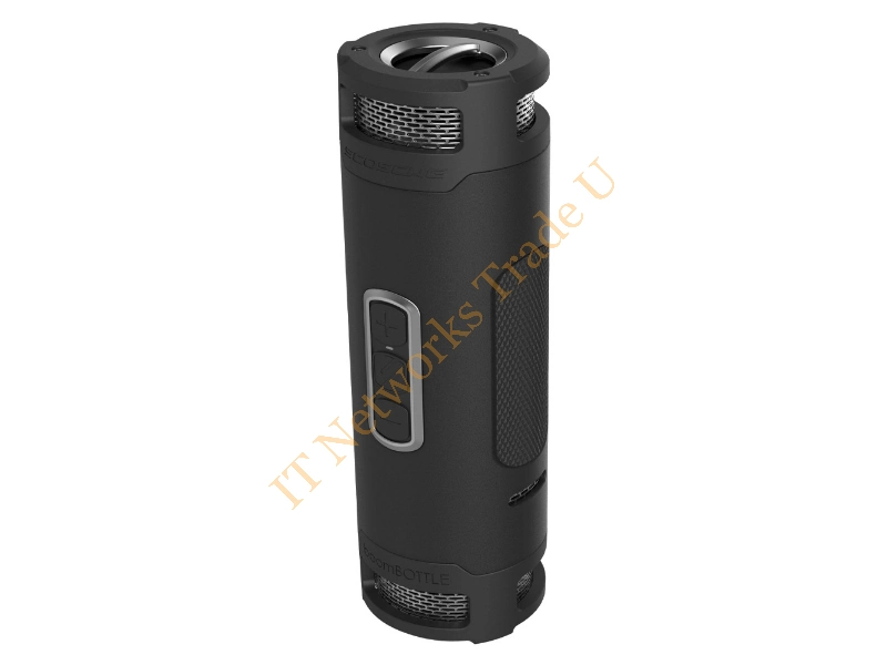 BTBPBKSGYI - Scosche boomBOTTLE+ Stereo portable speaker 24W Black, Grey