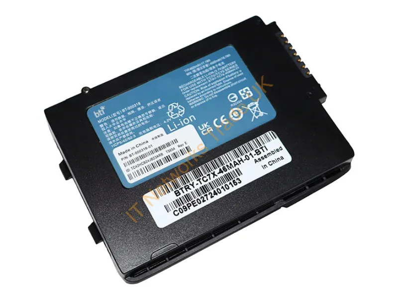 BTRY-TC7X-46MAH-01-BTI - Bti Bti Btry-Tc7X-46Mah-01-Bti 3.7V 17.1Wh Li-Ion Scanner Battery For Zebra