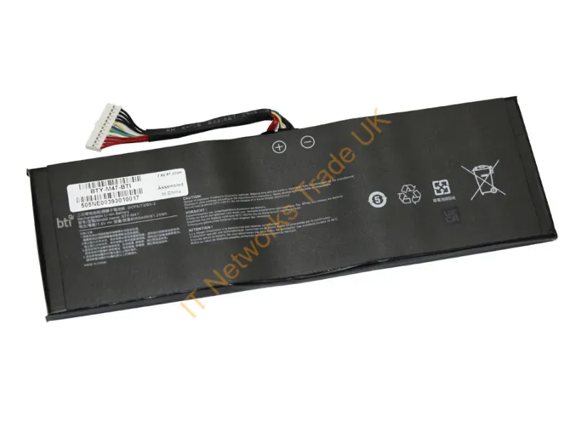 BTY-M47-BTI - Bti Bty-M47- Industrial Rechargeable Battery Lithium-Ion (Li-Ion) 8060 Mah 7.6 V