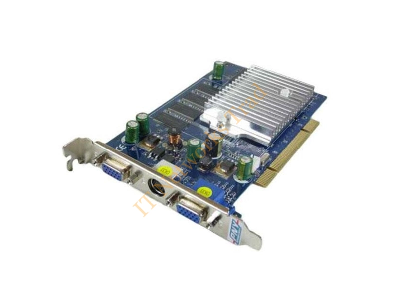 BUV7301 PNY GeForce FX5200 256MB DDR PCI Dual VGA Video Graphics Card