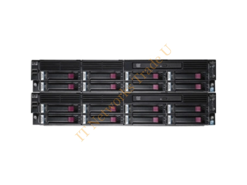 BV864SB HP StorageWorks X1600 G2 Network Storage Server (NAS) 1 x Intel Xeon E5520 2.26 GHz 6 TB (10 x 600 GB) USB RJ-45 Network HD-15 VGA Serial