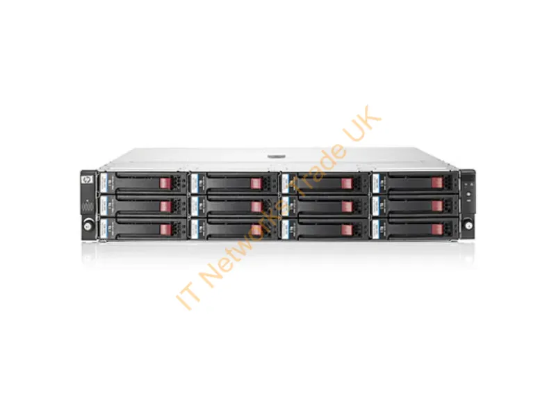 BV899A HP StorageWorks Disk Enclosure D2600 2U Storage Enclosure 12-Bays with 12 x 1TB SAS Hot-Pluggable Hard Drives Network Storage System