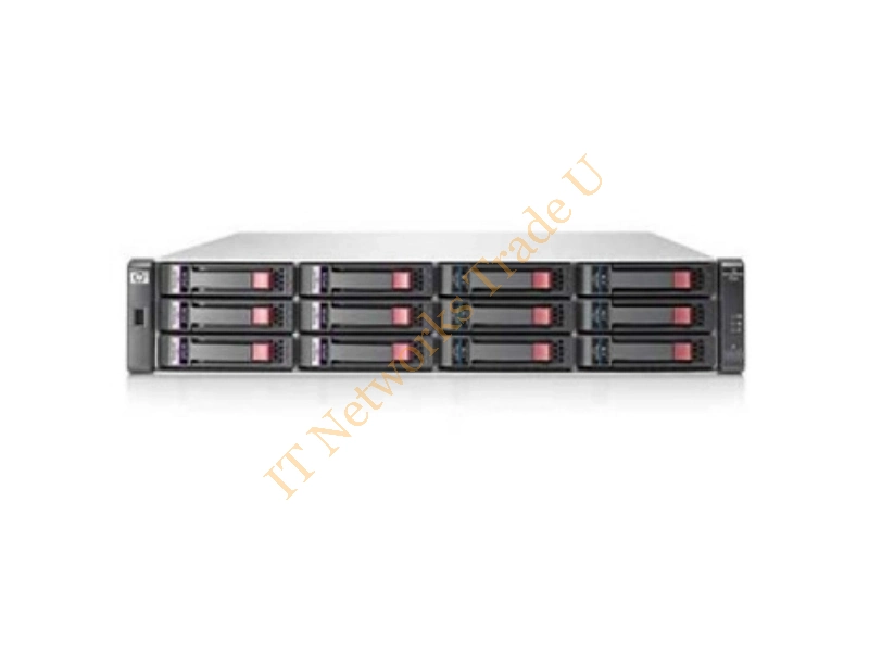 BV910A HP StorageWorks P2000 SAN Hard Drive Array 24 x HDD 3.50 TB Installed HDD Capacity RAID Supported 24 x Total Bays Gigabit Ethernet Network Storage System
