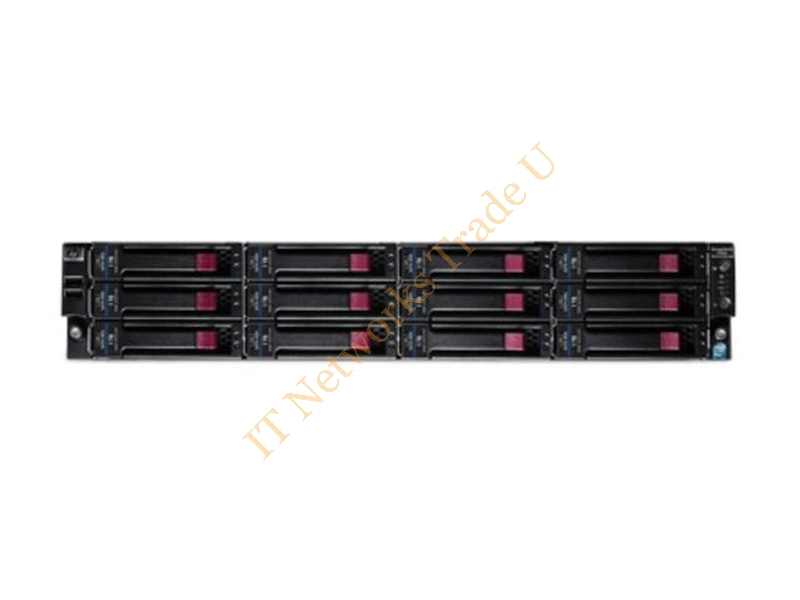 BV911A HP StorageWorks P2000 SAN Hard Drive Array 24 x HDD 7.20 TB Installed HDD Capacity RAID Supported 24 x Total Bays Gigabit Ethernet Network Storage System