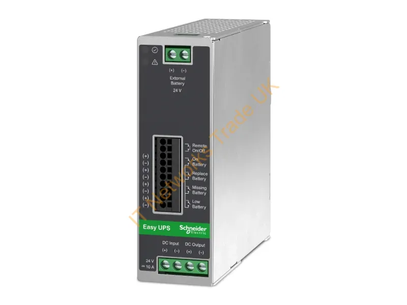 BVS240XDPDR - Apc Din Rail Mount Switch Power Supply Battery Back Up 24V Dc 10A Uninterruptible Power Supply (Ups) 0.24 Kva 240 W