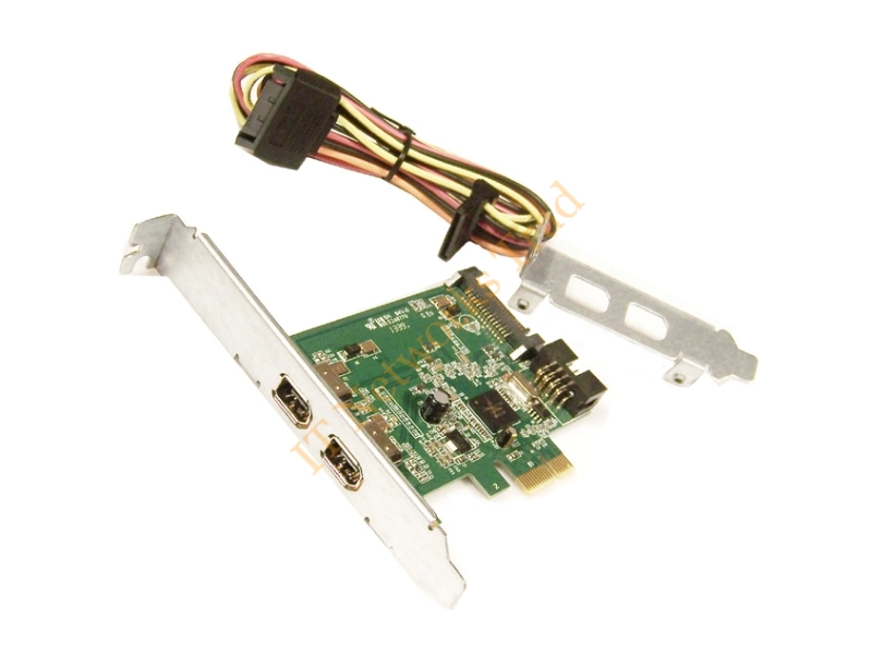 BW851AA HP Dual Port Firewire IEEE 1394a PCI Express x1 Card Power Adapter Accessory