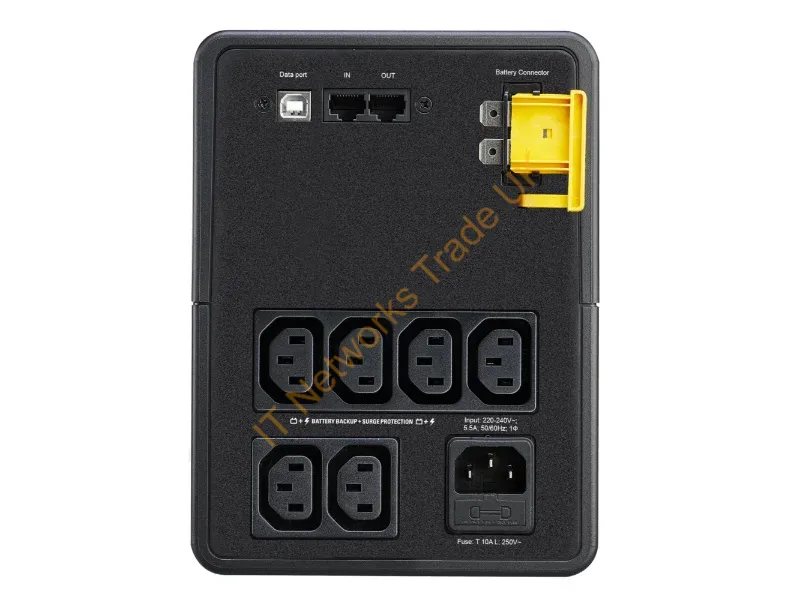 BX1200MI - APC Back-UPS, 1200VA, Tower, 230V, 6x IEC C13 outlets, AVR