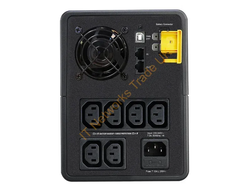 BX1600MI - APC Back-UPS, 1600VA, Tower, 230V, 6x IEC C13 outlets, AVR