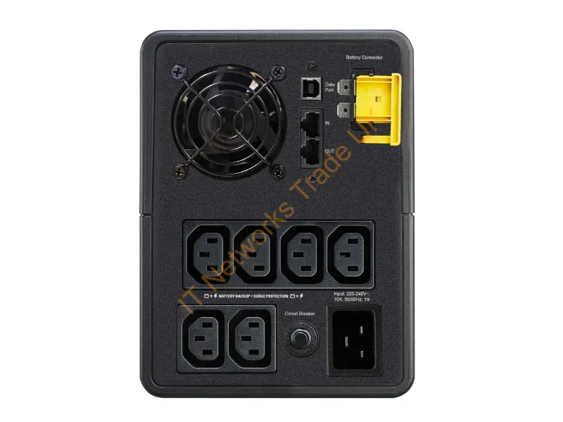 BX2200MI - APC Back-UPS, 2200VA, Tower, 230V, 6x IEC C13 outlets, AVR